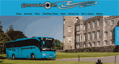 Desktop Screenshot of glynnscoaches.com